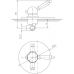 Смеситель Rav Slezak Labe L583LSM С ВНУТРЕННЕЙ ЧАСТЬЮ, для душа