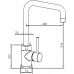 Смеситель Oulin OL-8019 для кухонной мойки