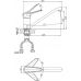 Смеситель Rush Jawa JA0735-26 для кухонной мойки