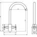 Смеситель Damixa RedBlu Neo Classic 270000000 для кухонной мойки