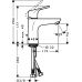 Смеситель Hansgrohe Focus 31607000 для раковины