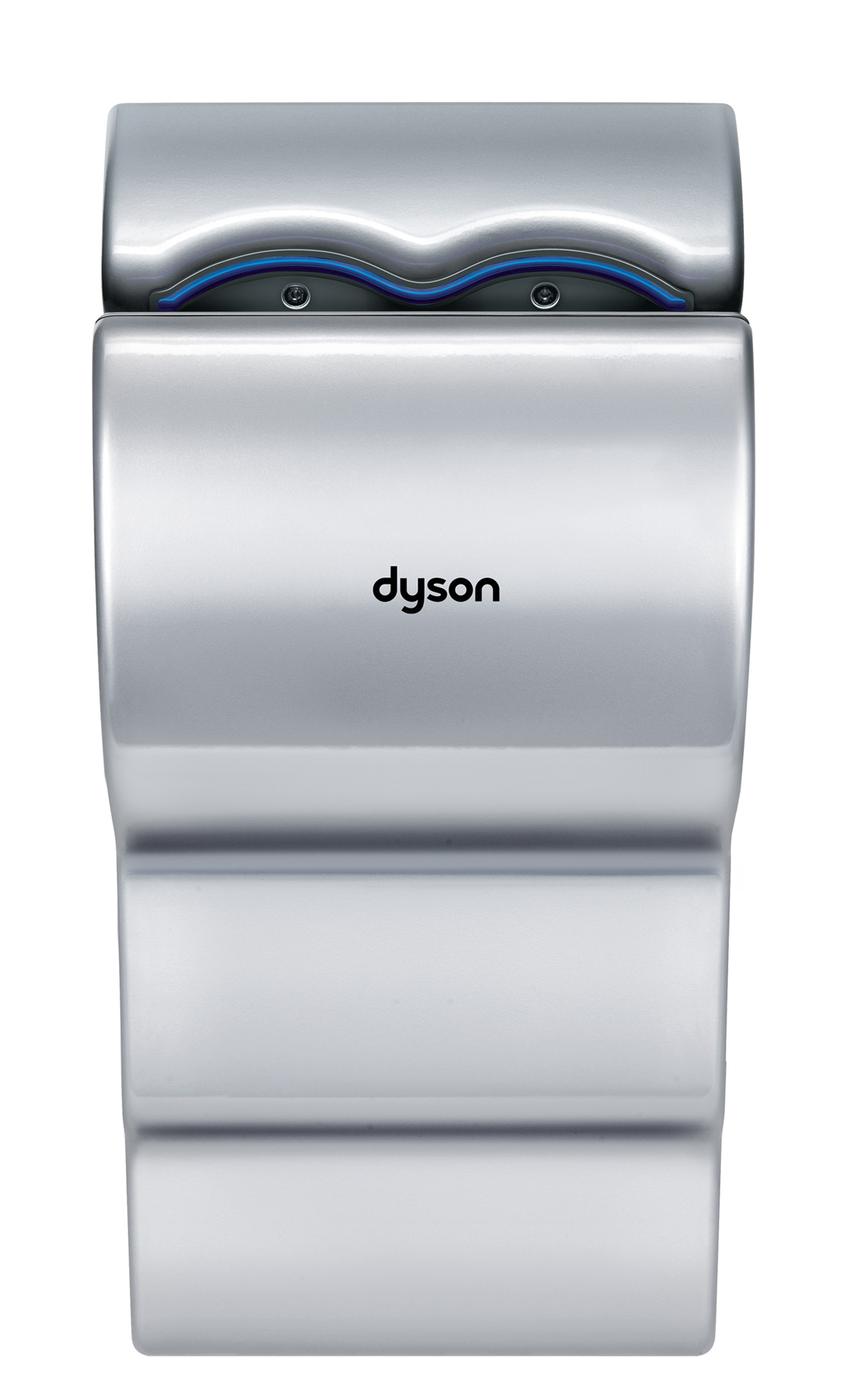 Сушилка для рук Dyson (Дайсон) Airblade (Эйрблэйд) Mk2 AB06, серебристая  (silver), электрическая автоматическая для ванной комнаты, квартиры, дома,  общественных туалетов и других помещений